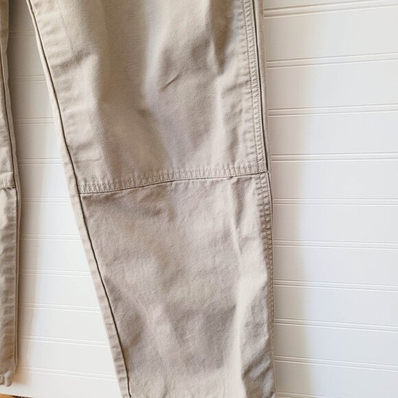 5.11 Tactical Pants Mens Tag Size 34/32 Beige Cargo Cotton Canvas Pockets 74251 - Picture 5 of 14